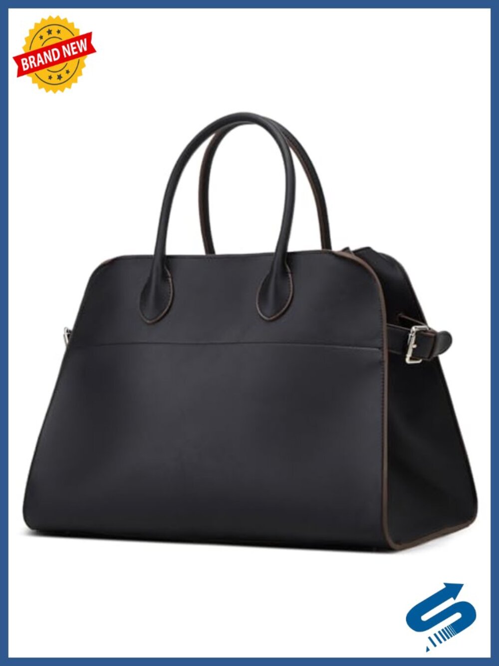 Leather Tote Bags Women Vegan Leather Slouchy Large Shoulder Bag Work Travel